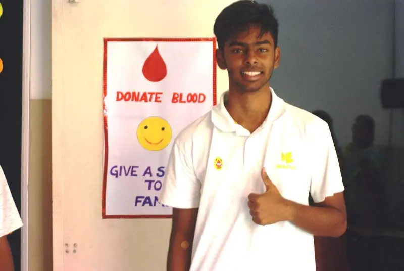 CBSE School in Coimbatore | Blood Donation Camp - YBPS
