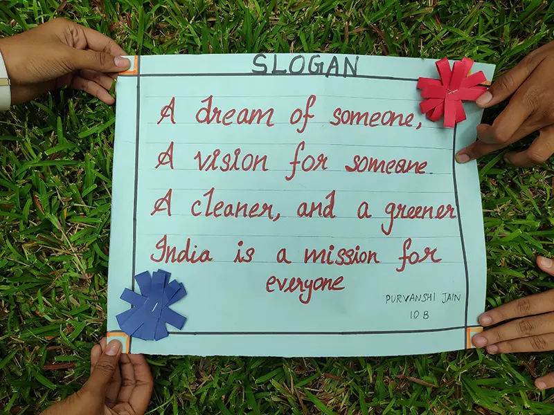 Slogan Writing Competition | Yuvabharathi Public School