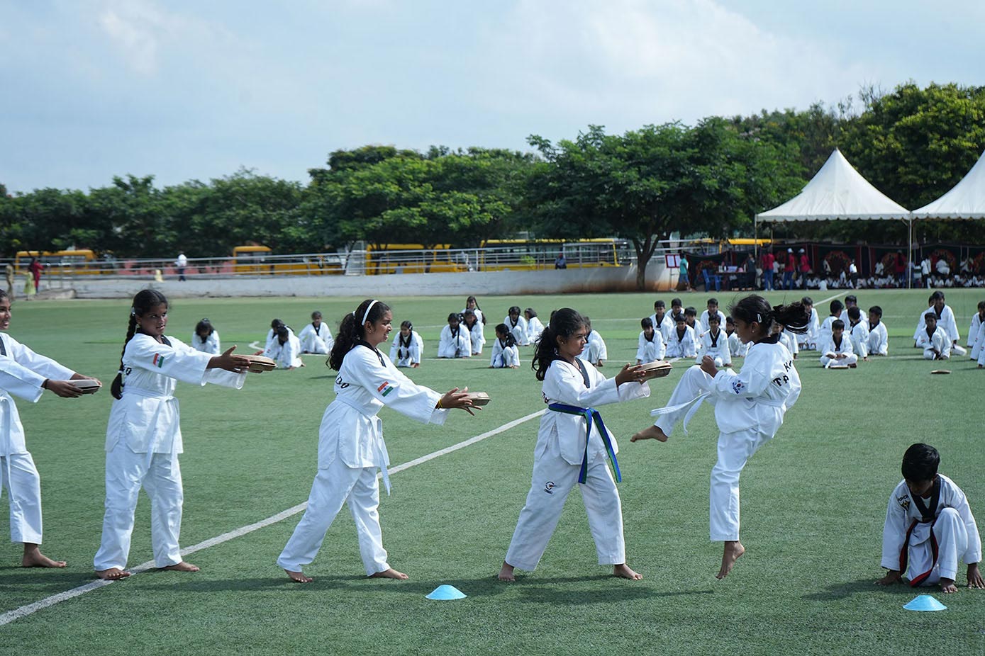 Primary Sports Day 2022 - Taekwondo | Top CBSE School in Coimbatore.