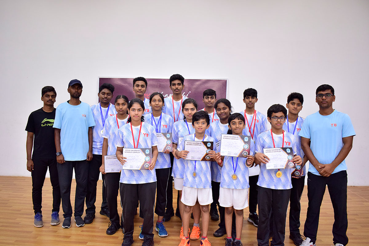 KSSC Badminton Tournament 2022 | Yuvabharathi Public School - Top CBSE School