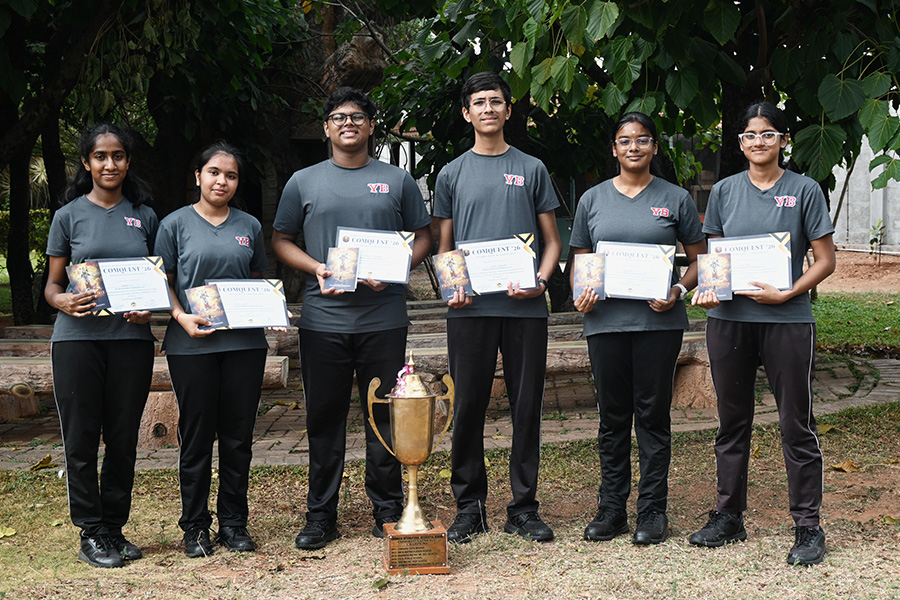 Yuvabharathians shine at the Interschool Business Events