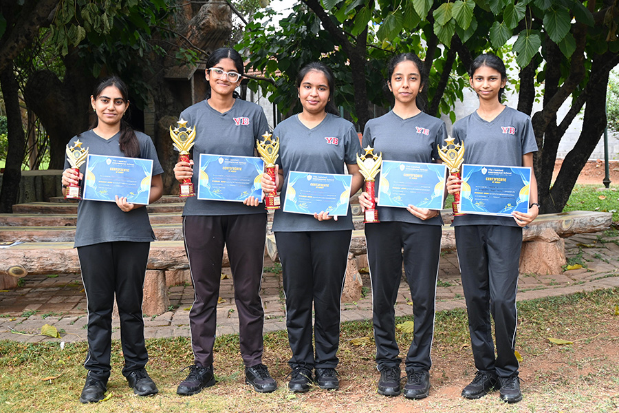 Yuvabharathians shine at the Interschool Business Events