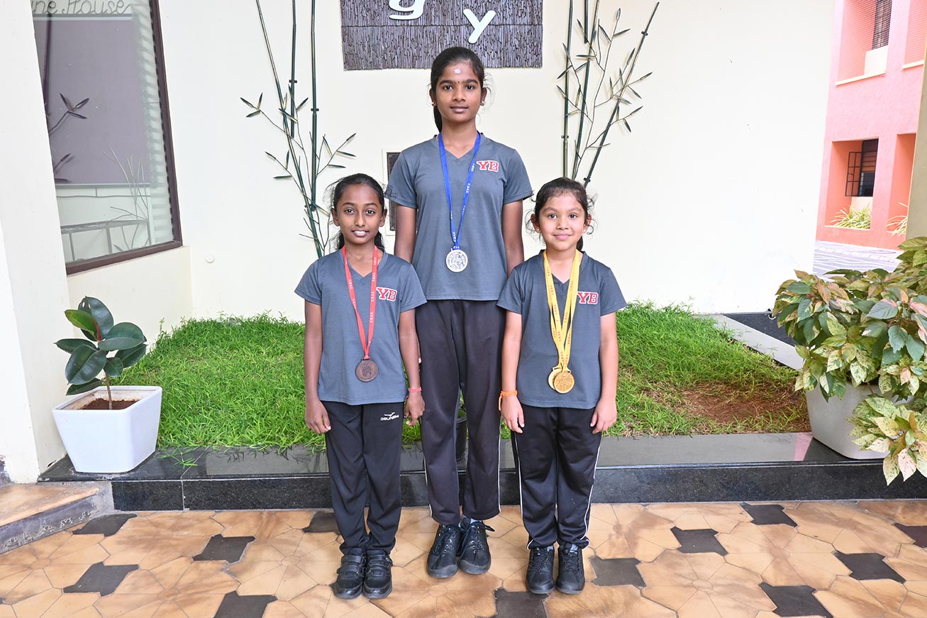 Yuvabharathi's medallists at  CBSE National level interschool competitions 2022-23 | Top CBSE school in tamilnadu